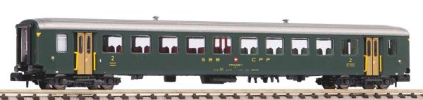 Piko - 94381 - EW I Personenwagen mit alter Schrift 2. Klasse SBB Ep. IV