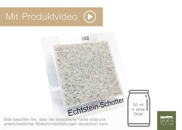 Spuren Welten - 202-50 - Schotter Kalkstein hellgrau 50 ml