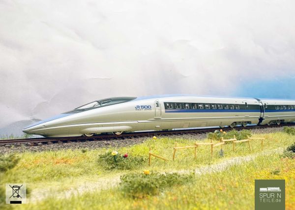 Tomix - 98363 / 973637 - Shinkansen 500 Tokaido Sanyo Nozomi, 4 Wagen