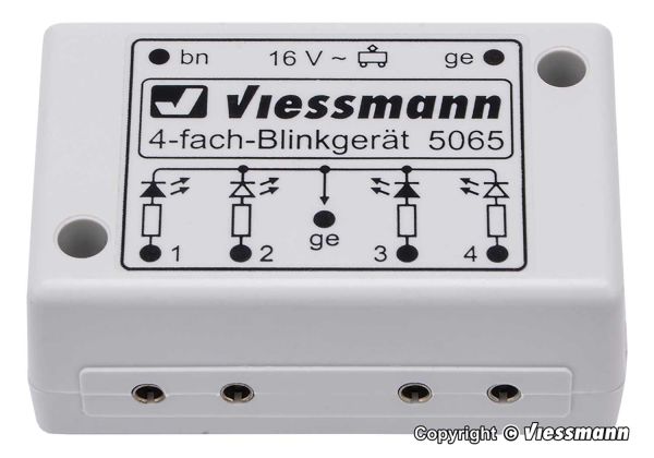 Viessmann - 5065 - Blinkelektronik für Andreaskreuze