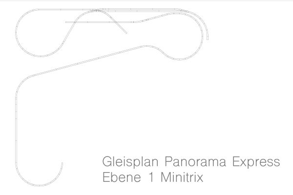 Konzept-Bahnen - Anlagenbausatz "Panorama Express"