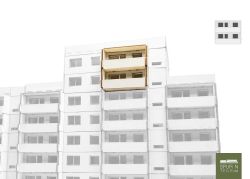 Anlagen-Architekt - 4111 - WBS70 - Wohneinheit mit Balkon - 2 Zusatzetagen