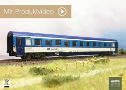 ASM - 195425 - EuroCity-Abteilwagen 2. Klasse, Bauart Bmz 241 der Tschechischen Eisenbahnen ČD / Ceske Drahy