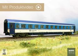 ASM - 195427 - EuroCity-Abteilwagen 2. Klasse, Bauart Bmz 241 der Tschechischen Eisenbahnen ČD / Ceske Drahy