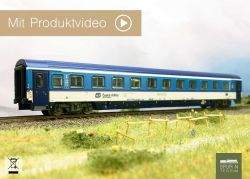 ASM - 195428 - EuroCity-Abteilwagen 2. Klasse, Bauart Bmz 245 der Tschechischen Eisenbahnen ČD / Ceske Drahy