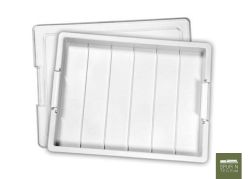 Darice - Kleinteile-Aufbewahrung (2-Teilig - Nur Tablett mit Deckel zum selbst befüllen)