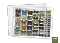 Darice - Kleinteile-Aufbewahrung (45-teilig - 4 verschiedene Schachtelgrößen)