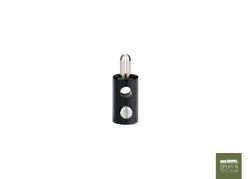 Donau Elektronik - 711 - Stecker 2,6 mm schwarz