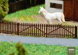 Faller - 272410 - Holzlattenzaun, 488 mm