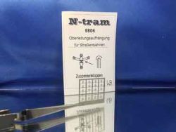 N-Tram - 9806 - Straßenbahn-Oberleitungsaufhängungen (20 Stück) (Bausatz)