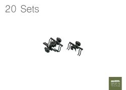 Kato - 11-722 - Kurzkupplungsset mit Bremsschläuchen (20 Stück)