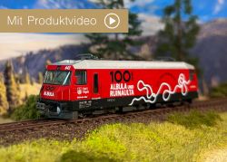 Kato RhB - 3101 / 7074043 - Glacier Express Ge 4/4 III "100 Jahre Albula"