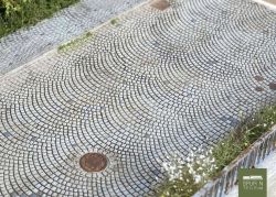 Model Scene - 46901 - Straßenpflaster Kopfsteinpflaster