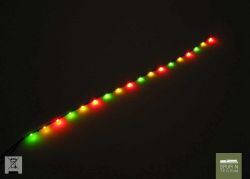 Modellbau Schönwitz - 50123 - Winzige LED Lichterkette rot / gelb / grün