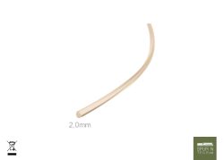 Modellbau Schönwitz - 50191 - 2 Meter 1,5mm LWL Lichtwellenleiter Lichtleiter Glasfaserkabel Lichtfaser