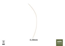 Modellbau Schönwitz - 50216 - 2 Meter 0,25mm LWL Lichtwellenleiter Lichtleiter Glasfaserkabel Lichtfaser