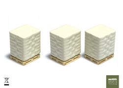 N-Train - 211007 - Paletten mit Zementsacken - 3 Stück Fertigmodell