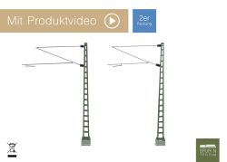 N-Train - 21507 - DB - Gittermasten - Re160 Ausleger: 27,5 mm - 2 Stück (215.07)