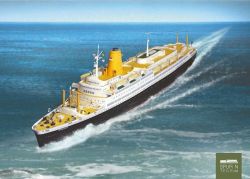 Schreiber Bogen - 688 - TS Bremen (Papiermodell)