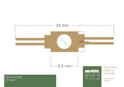 Train-O-Matic - 01080117 - Radschleifer / Achsschleifer Universell (10 Stück)