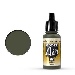 Vallejo Model Air - 71.022 - Hellgrün (Airbrush Farbe) 17 ml
