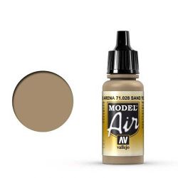 Vallejo Model Air - 71.028 - Sandgelb (Airbrush Farbe) 17 ml