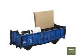 Werkhaus - WE2097 - Waggon blau Stiftebox