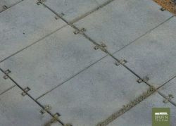 Model-Scene - 46702 - Betonplatten Typ 3 - 12 Stk. je 19 x 12 mm