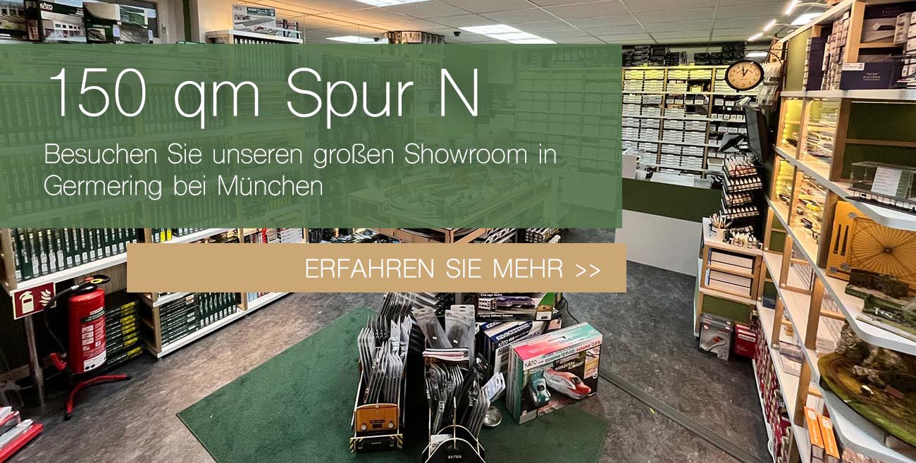 Spur-N-Teile.de Showroom in Germering bei München